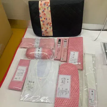 기모노용 내의 M 사이즈 매직 벨트 세트 10점