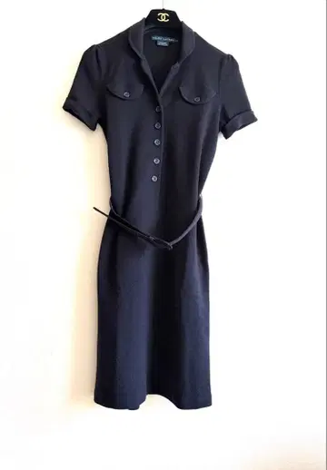 [ 새상품급 ] 랄프 로렌 네이비 니트 원피스