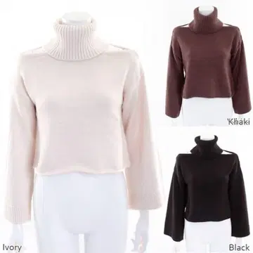 스나이델 오픈 숄더 풀오버