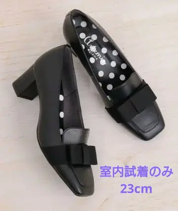 [ 미사용 ] 그로그랭 리본 힐업 로퍼 아르테미스 바이 다이애나