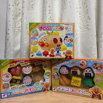 호빵맨 말랑말랑 퍼즐 초밥 세트 오니기리 세트