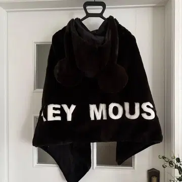 디즈니씨 구매 MICKEY MOUSE 후드 부착 판초