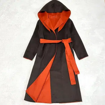 아메리 롱 코트 리버서블