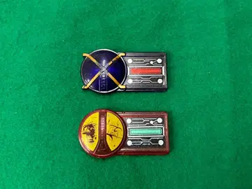 [레어템] 가면라이더 555 벨트 본체에 장착하는 카드(배지) 2개 세트