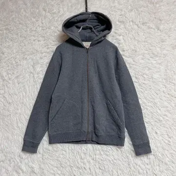 [ PACIFIC ATHLETIC ] 풀 집업 후드티 (M) 심플 무지