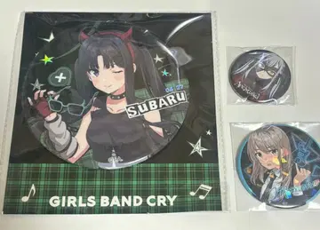 걸즈 밴드 클라이 할로윈 중국 한정판 야스나 스바루 BIG 캔뱃지