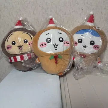 치이카와 (먼작귀) 봉제 인형 3종 세트