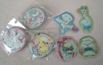 포켓몬 캔뱃지 스티커