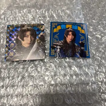 검극 삼국지 연기 조조 후쿠자와 유 스티커 2종