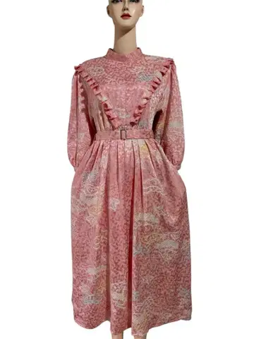 기모노 리메이크 원피스 시보리