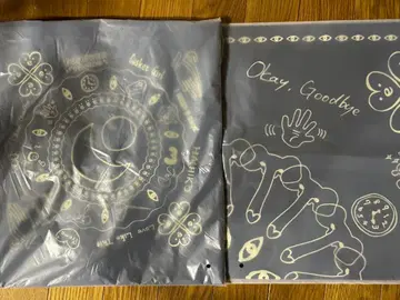 후지이 카제 Prema 토트백 반다나 블랙