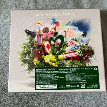 Mrs. GREEN APPLE 10주년 기념 CD+DVD