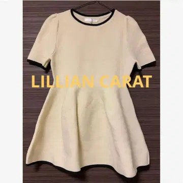 LILLIAN CARAT 니트 스웨터 사이즈 2 크림