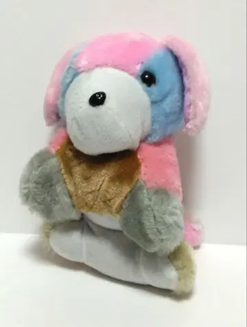 강아지 봉제 인형 쇼와 레트로 애니멀 동물 팬시 레트로