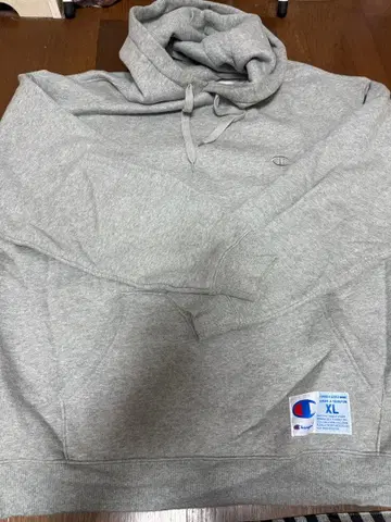 Champion 그레이 XL 후드티 가슴 너비 68 기장 71