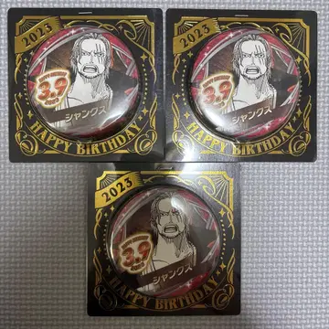 ONE PIECE 원피스 샹크스 생일 캔뱃지
