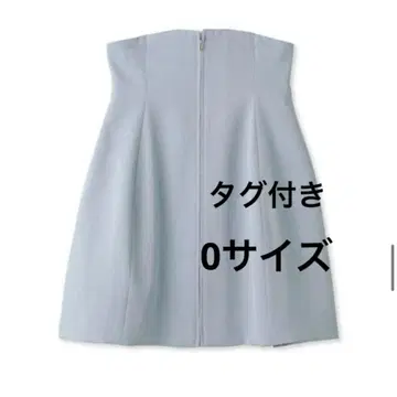 SNIDEL 하이웨스트 구축 미니 스커트