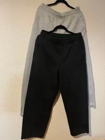 UNIQLO C 와이드 스웨트 팬츠 2세트