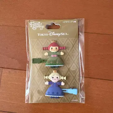 도쿄디즈니씨 겨울왕국 헤어 클립 2개 세트