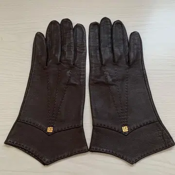 가죽 장갑 다크 브라운 클래식