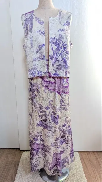 106 상하의 세트 순수 실크