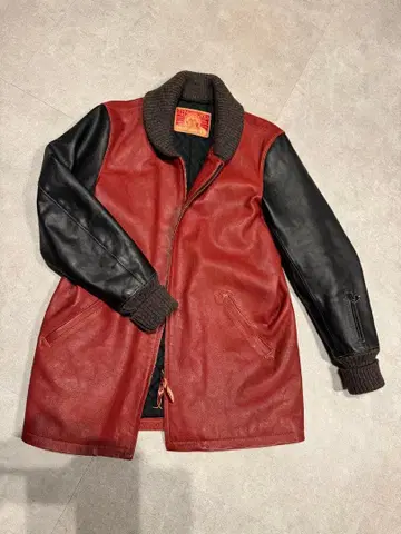 TENUNWORKS 가죽 코트 L 사이즈