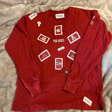 PINK HOUSE 빨간색 긴팔 트레이닝복