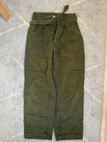 LENO&CO 올리브 카고 팬츠