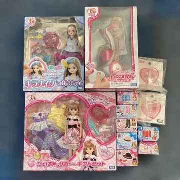 리카짱 세트 외부 박스 파손 있음