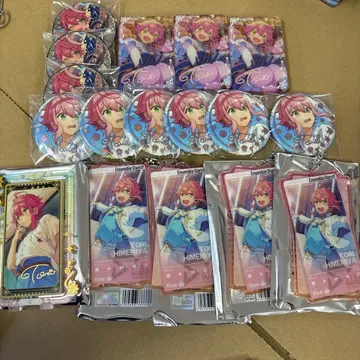 앙스타 중국 히메미야 토리 캔뱃지 키링 아크릴 스탠드 17점