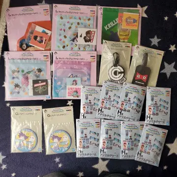 드래곤볼 스티커 세트 모음