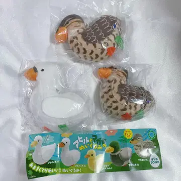 오리와 청둥오리 봉제 인형 3개 세트