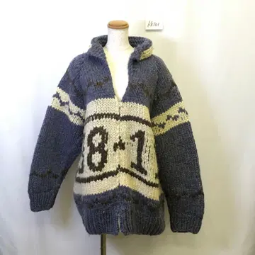 kk101 [ F ] 불명 로우게이지 니트 오버 사이즈 드롭 숄더