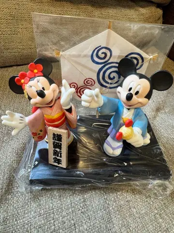 도쿄 디즈니 리조트 미키 미니 설날 신년 피규어