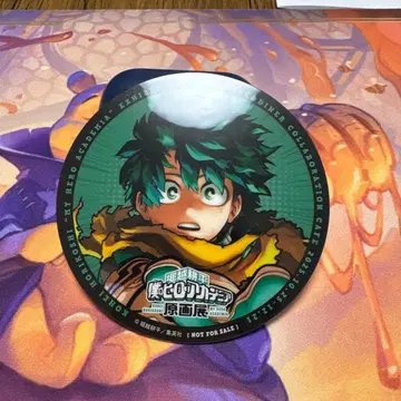 미도리야 이즈쿠 콜라보 카페 코스터 2025