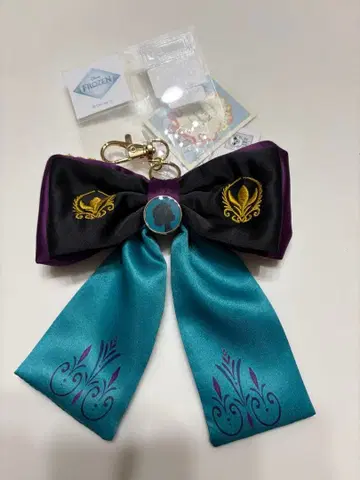 [새상품] 엘사 참 리본 안나와 눈의 여왕 안나 눈 시마무라 kaho