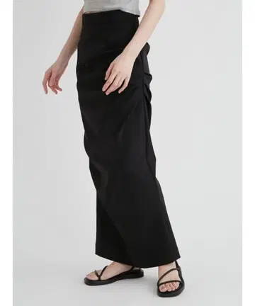 emmi 워셔블 개더 펜슬 스커트/타이트 스커트