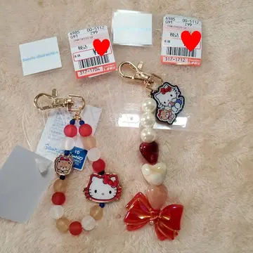 키티 타이니 참 참 2개 세트