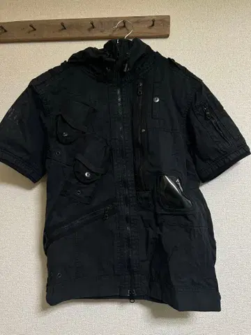 AVIREX PDW 반팔 후디 밀리터리