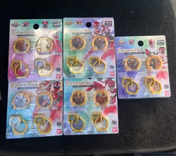 넘버원 전대 고주황 DX 센타이링 세트 5점 미개봉 새상품