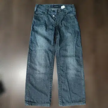 EMPORIO ARMANI 다크 블루 데님 팬츠