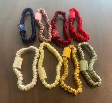 POTETE 실크 스크런치 8세트