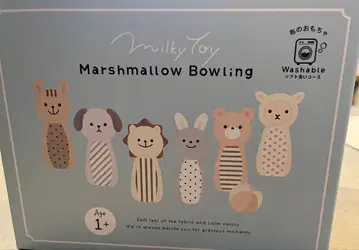 밀키토이 천 인형 Marshmallow Bowling
