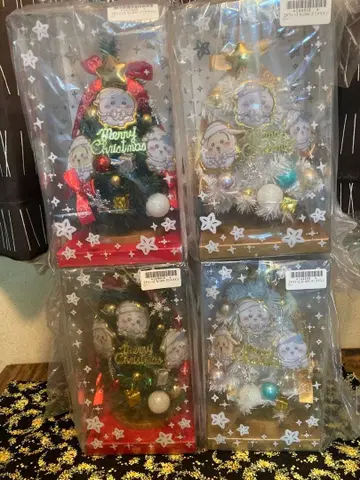 치이카와 (먼작귀) 크리스마스 트리 4세트