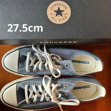 새상품급 Converse ALLSTAR 로우컷 네이비 27.5