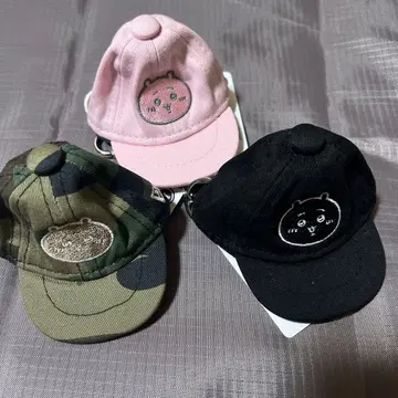 치이카와 뉴에라 캡 키링 새상품 3개 세트