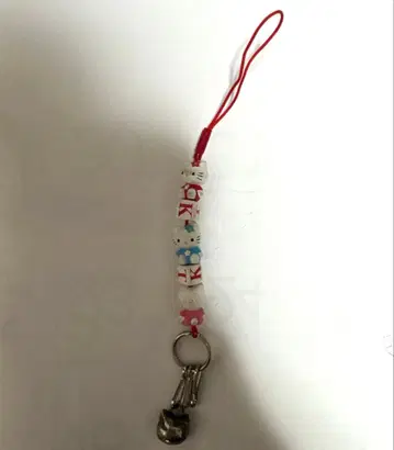 레어 헬로키티 키티 스트랩 헤이세이 레트로