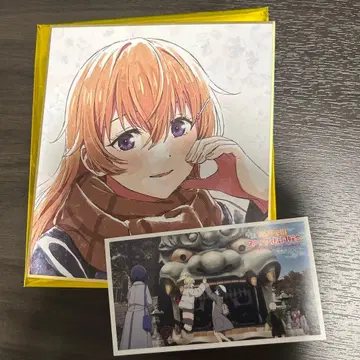 극장판 러브 라이브! 니지가사키 학원 스쿨 아이돌 동호회 특전 색지