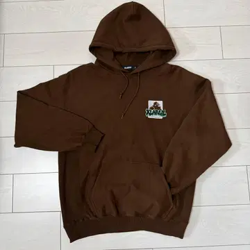 XLARGE 브라운 후드티