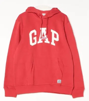 GAP 빨간색 후드 부착 후드티 X L 릴랙스 핏 GAP 로고 후드티